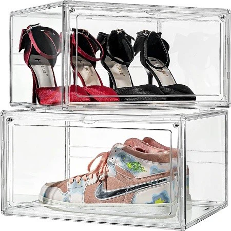 Clear Acrylic Shoe Organizer