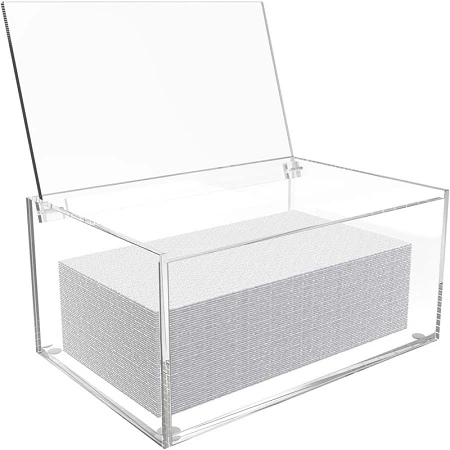 Clear Acrylic Tray With Lid
