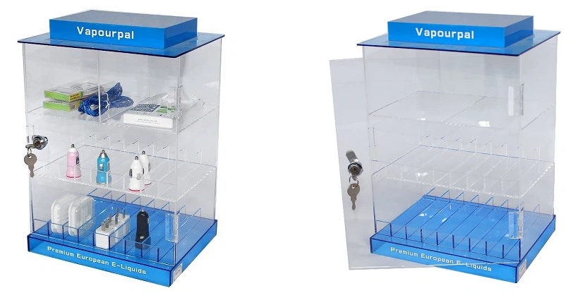 E-Juice E-liquid Oils Display Stand Acrylic