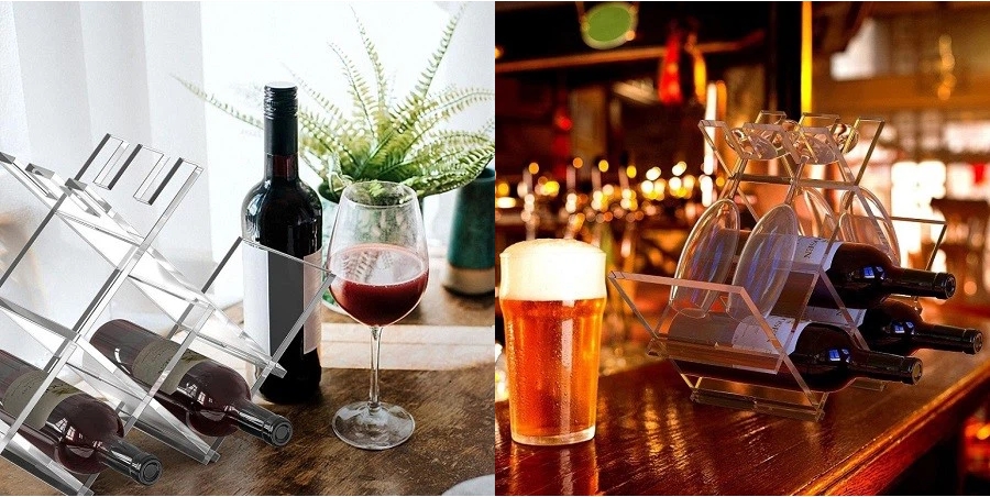 Acrylic Wine Shelves