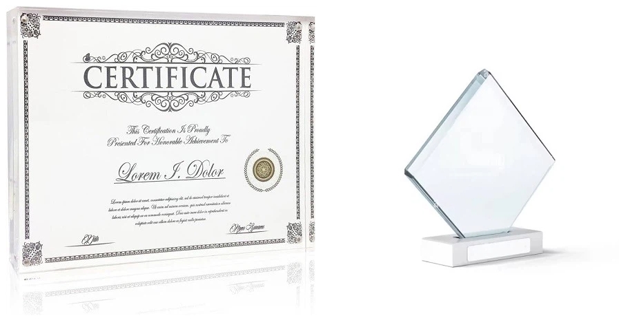Acrylic Block Award
