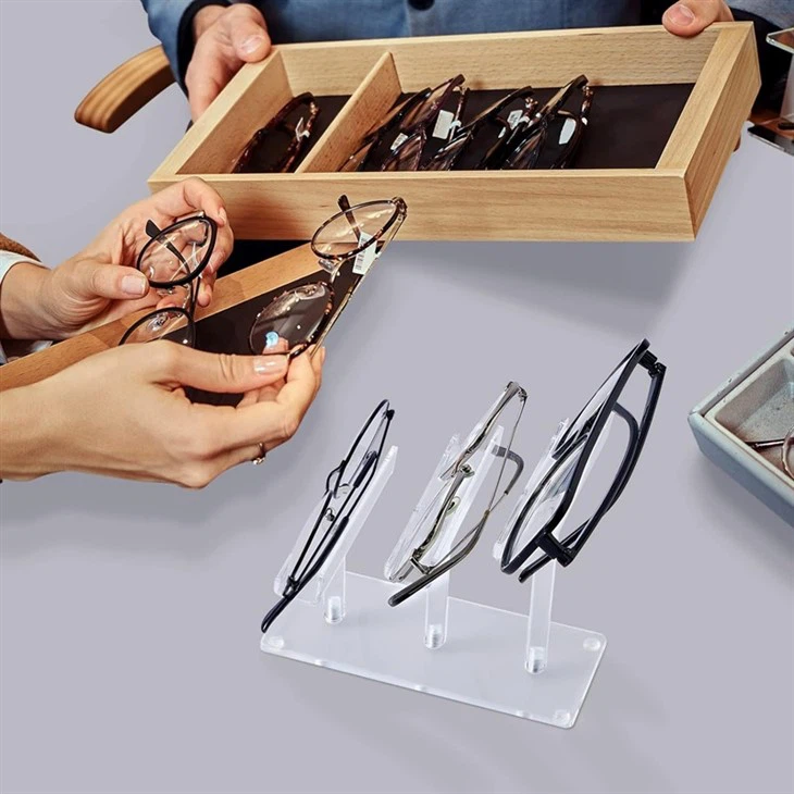 Acrylic Stand For Eyeglasses