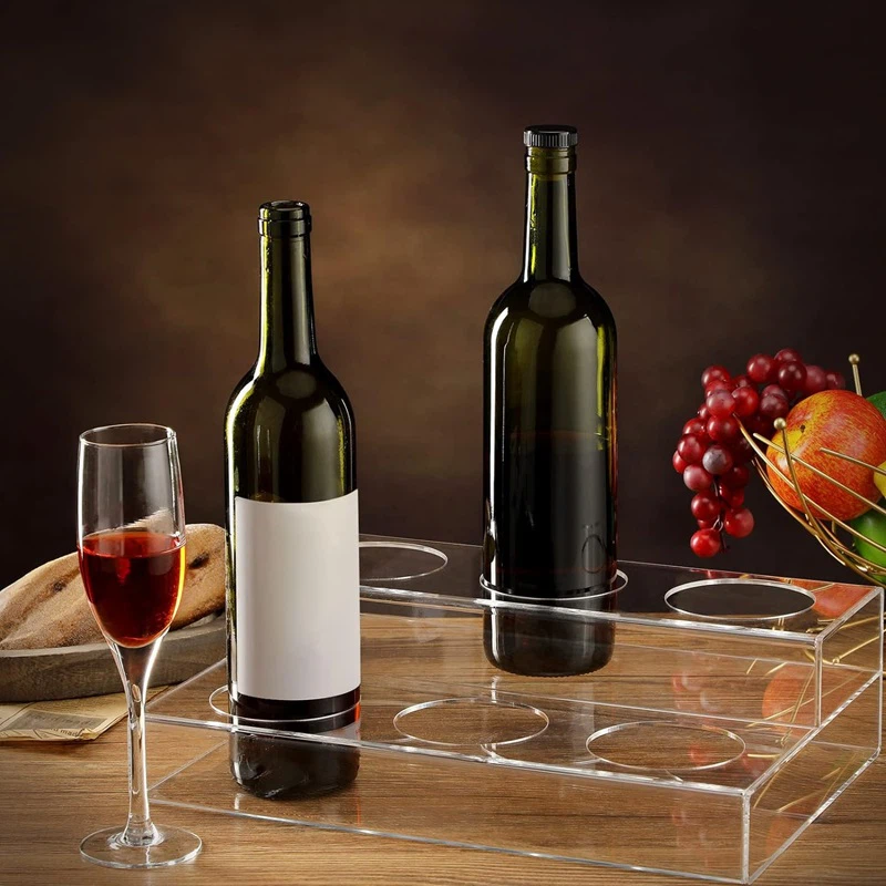 Acrylic Wine Bottle Display