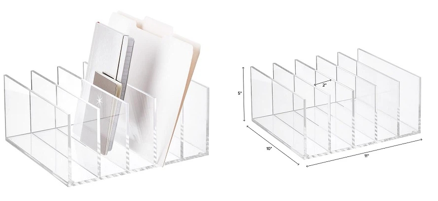 acrylic card display cases