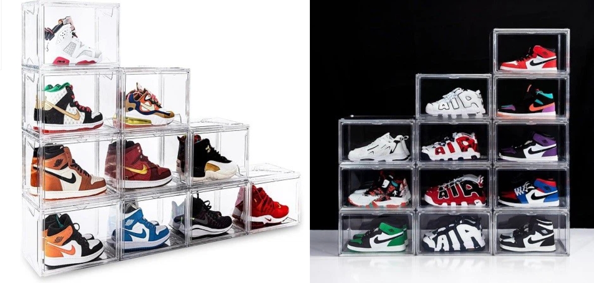 Acrylic Box Shoes