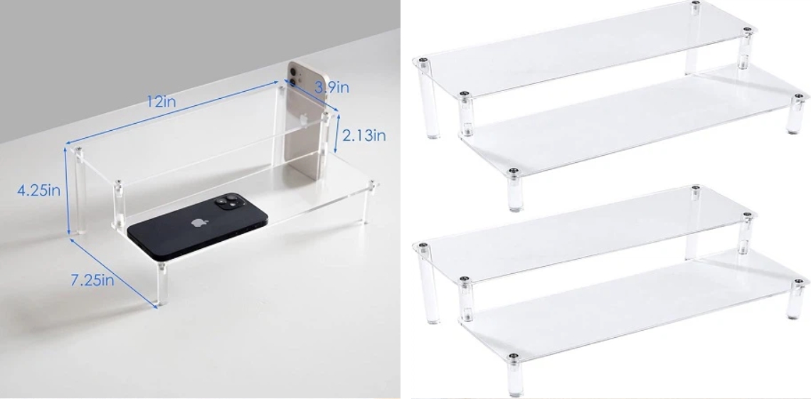 Acrylic Display Risers 