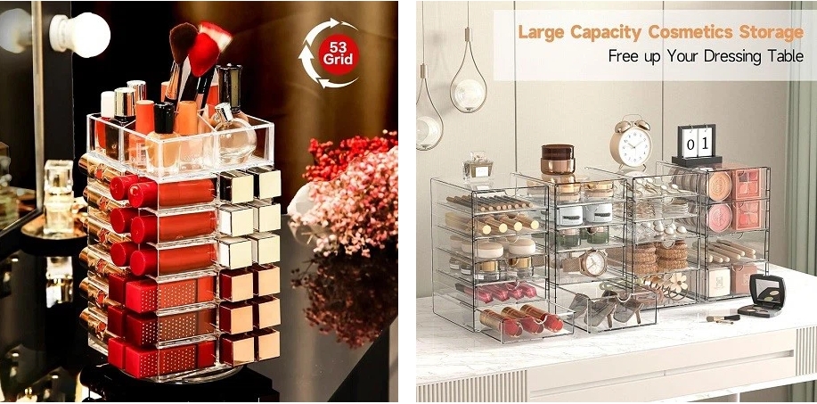 Clear Plastic Office Organizers 