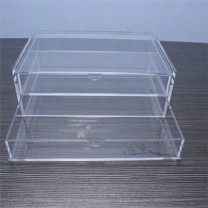Clear Acrylic Desk Organiser 