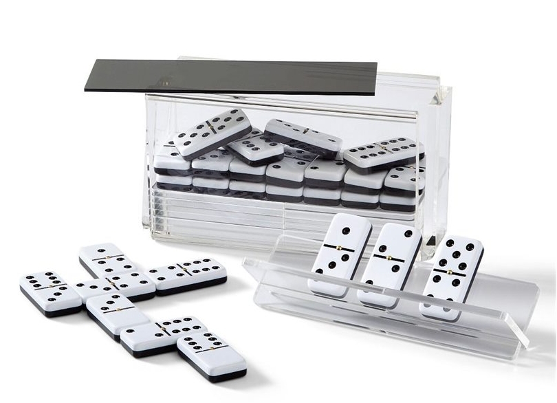 Acrylic Domino Game Set