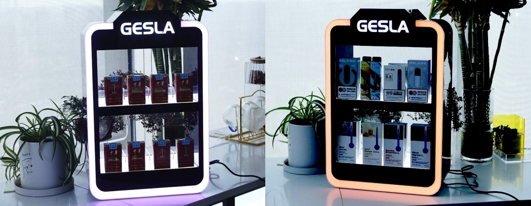 Acrylic E-Liquid Display Stand