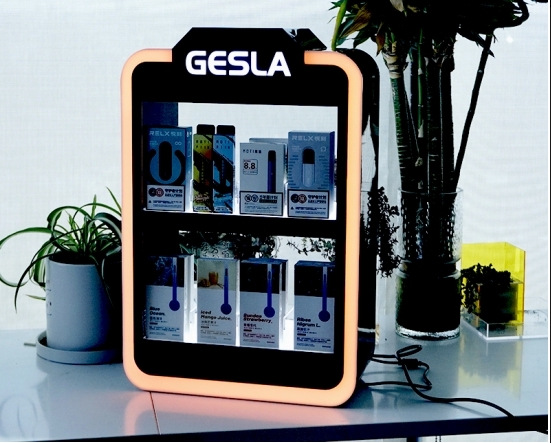 Acrylic E-Liquid Display Stand