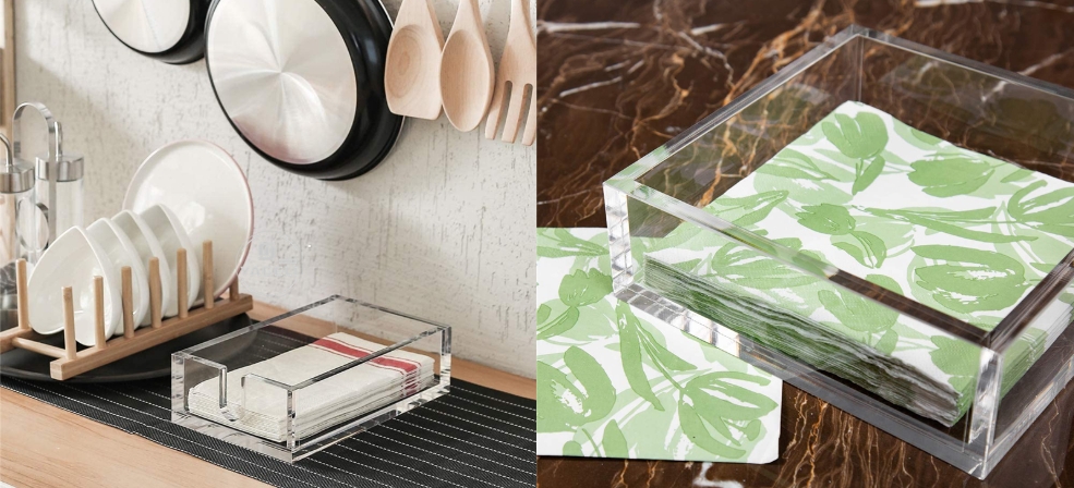 Acrylic Napkin Holder
