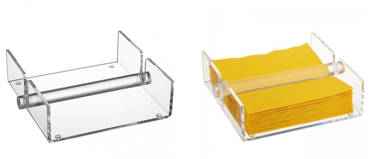Customized Acrylic Napkin Tray