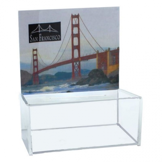 Acrylic Suggestion Donation Box