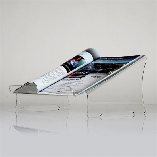 Angled Acrylic Book Holder Lectern