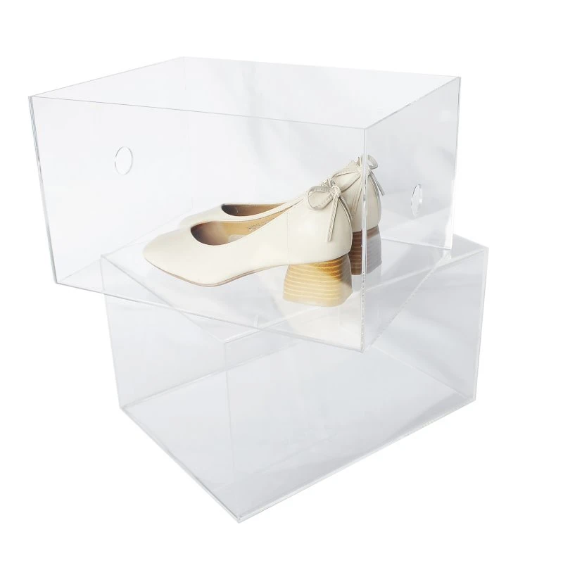 Custom Acrylic Shoe Box Stackable